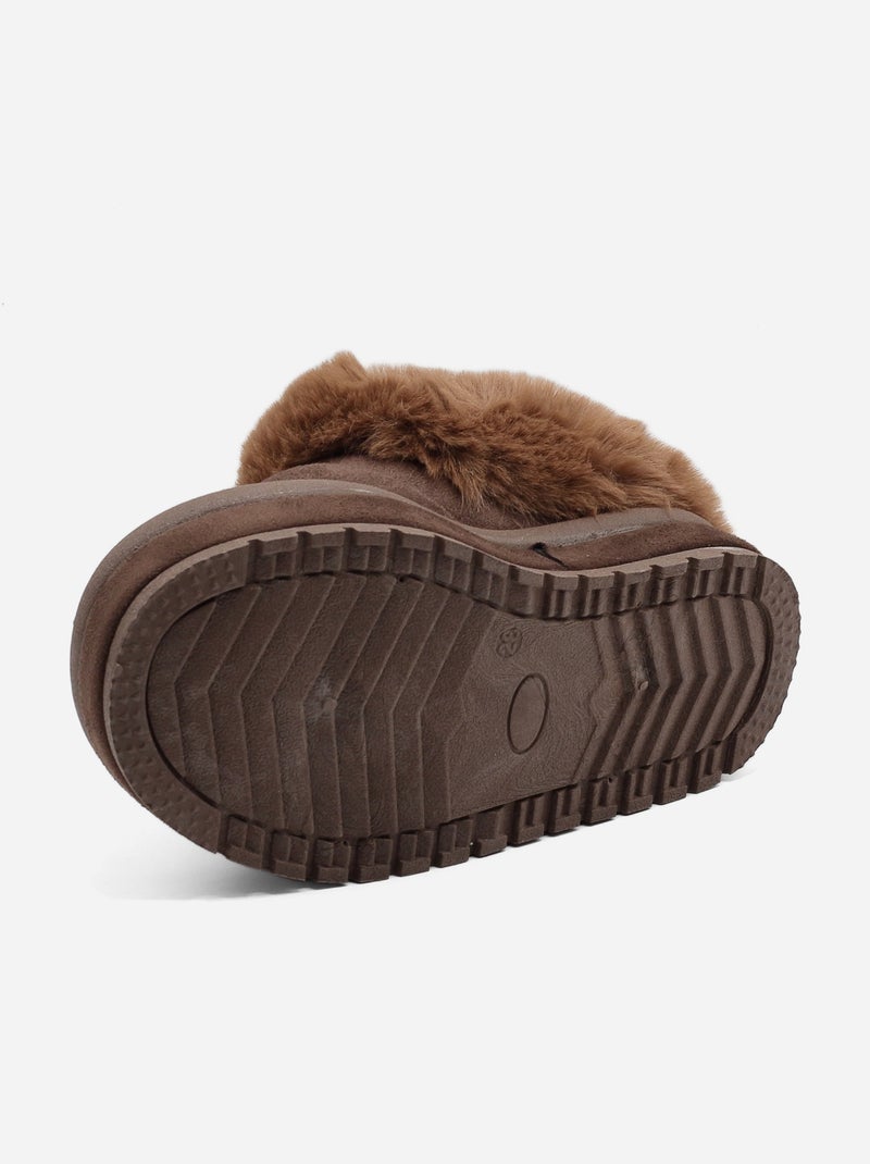 Mocassins à enfiler Marron - Kiabi