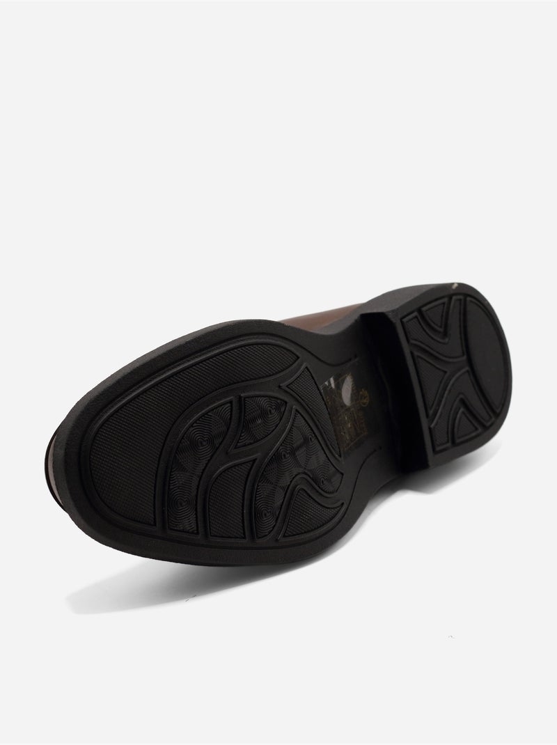 Mocassins à enfiler Marron - Kiabi