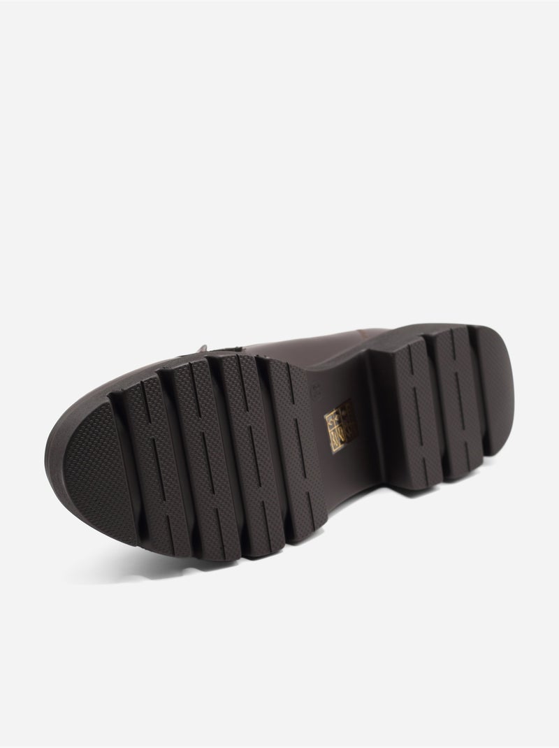 Mocassins à enfiler Marron - Kiabi