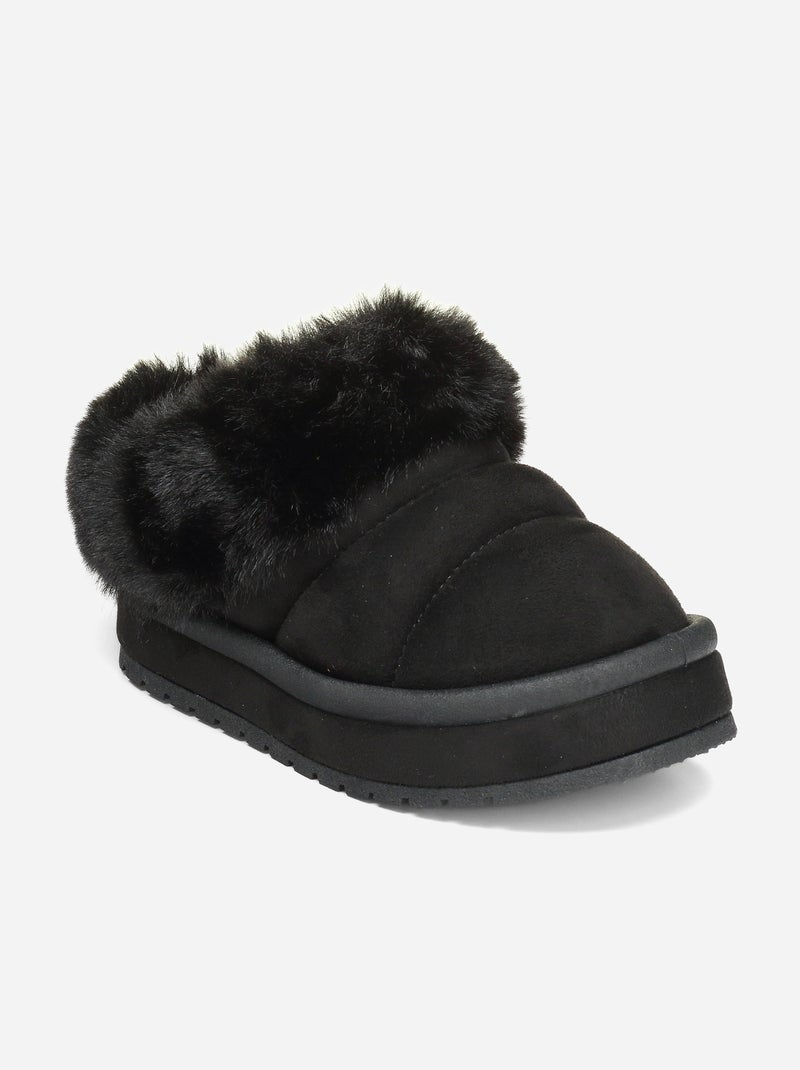 Mocassins à enfiler Noir - Kiabi