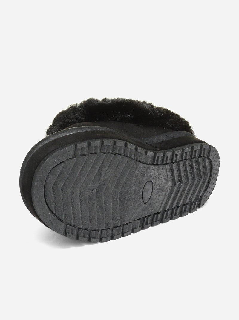 Mocassins à enfiler Noir - Kiabi