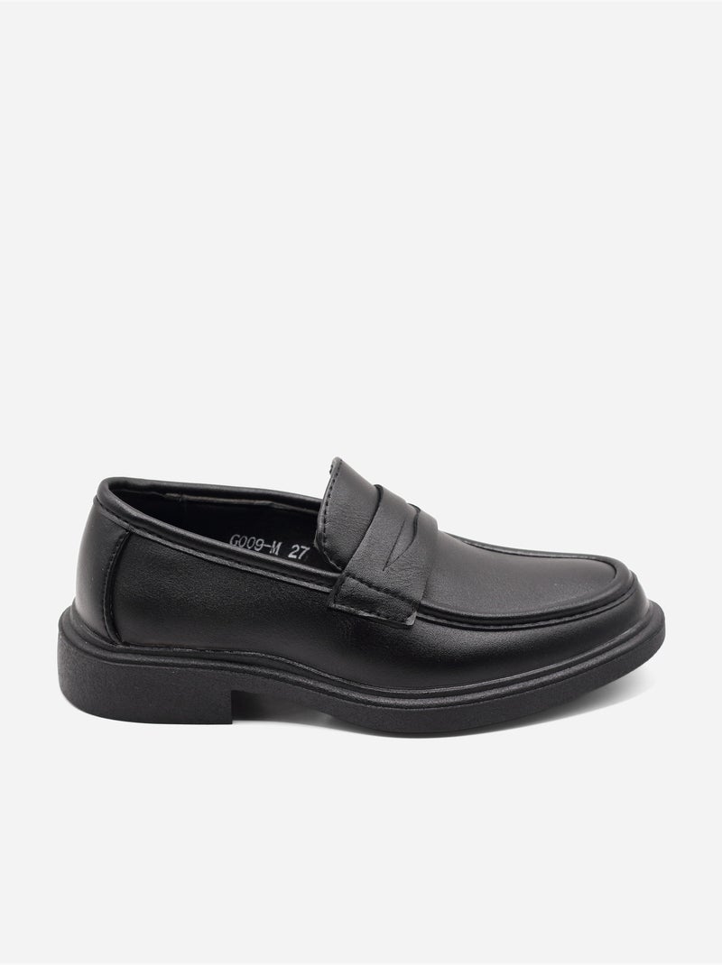 Mocassins à enfiler Noir - Kiabi