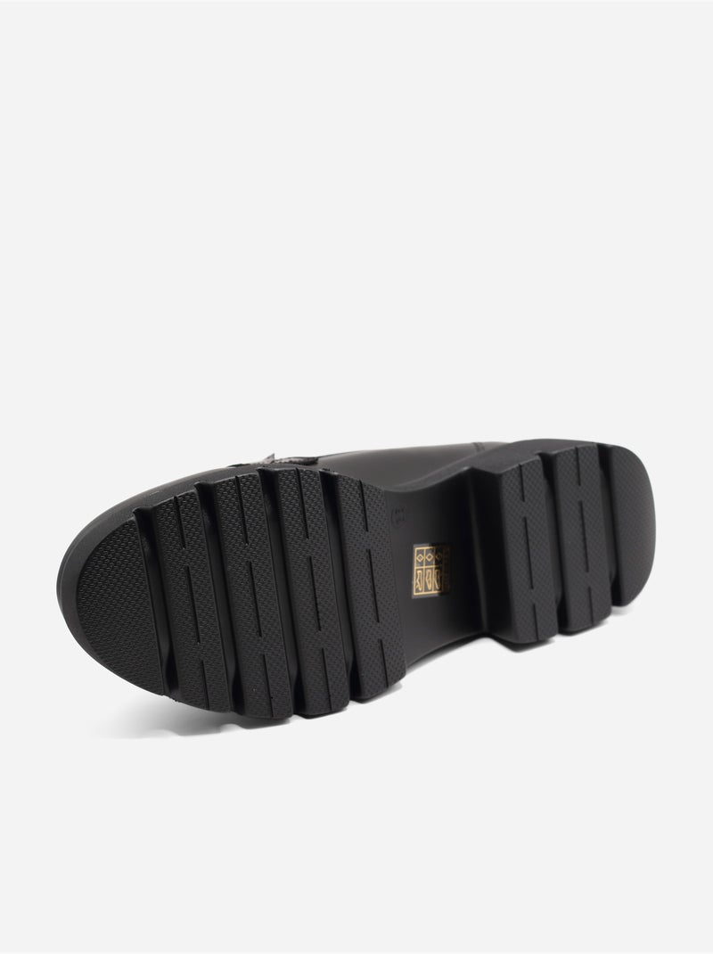 Mocassins à enfiler Noir - Kiabi