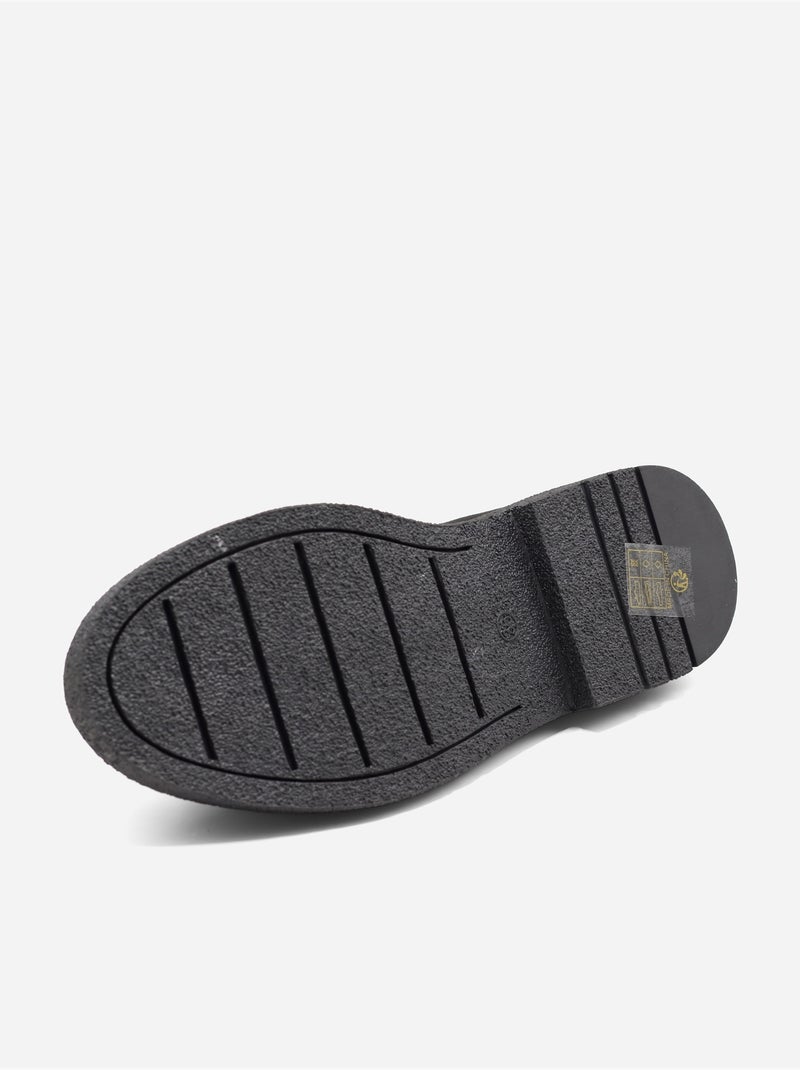 Mocassins à enfiler Noir - Kiabi