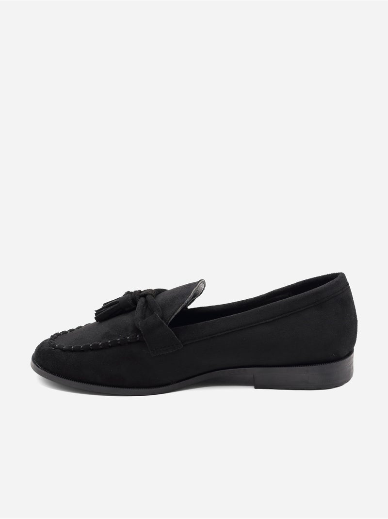 Mocassins à enfiler Noir - Kiabi