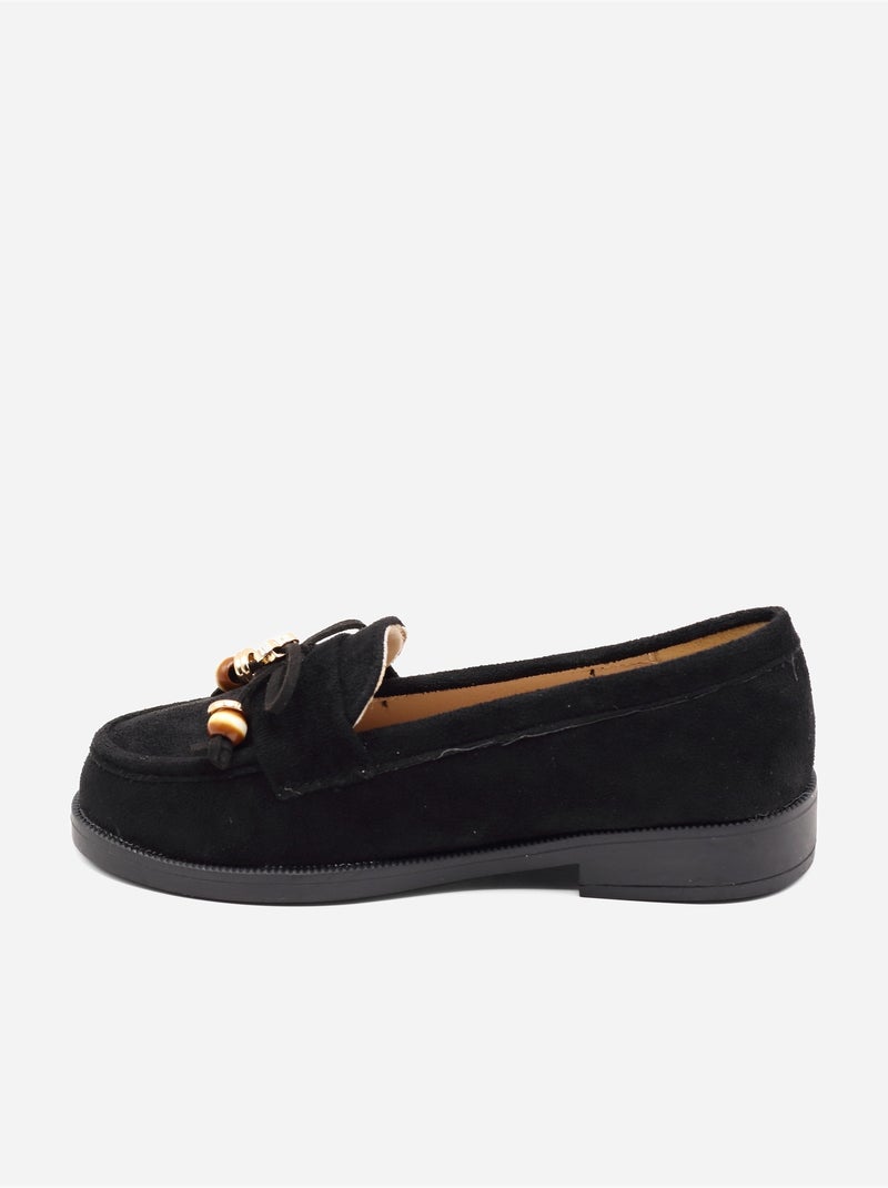 Mocassins à enfiler Noir - Kiabi