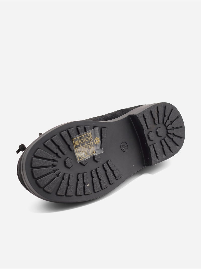 Mocassins à enfiler Noir - Kiabi