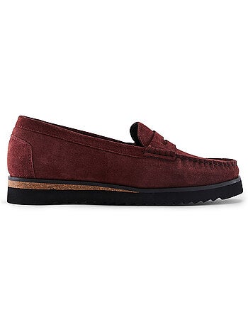 Mocassins à enfiler semelle compensée - pediconfort