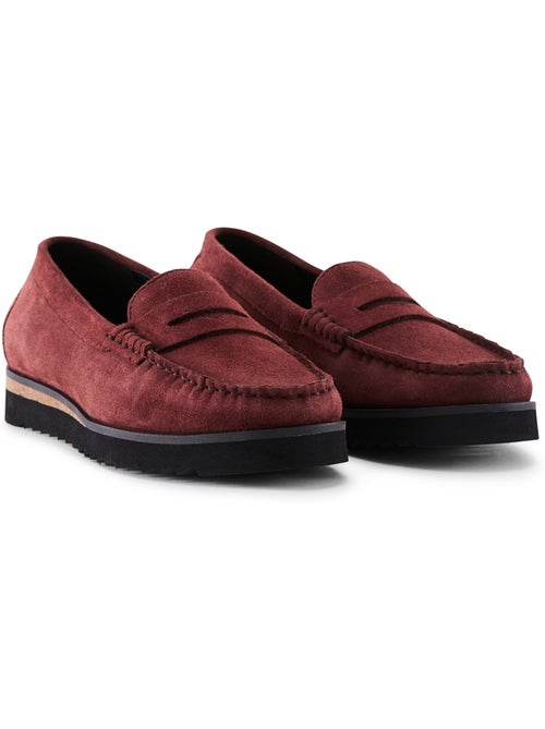 Mocassins à enfiler semelle compensée - pediconfort - Kiabi
