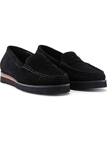 Mocassins à enfiler semelle compensée - pediconfort