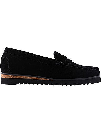 Mocassins à enfiler semelle compensée - pediconfort