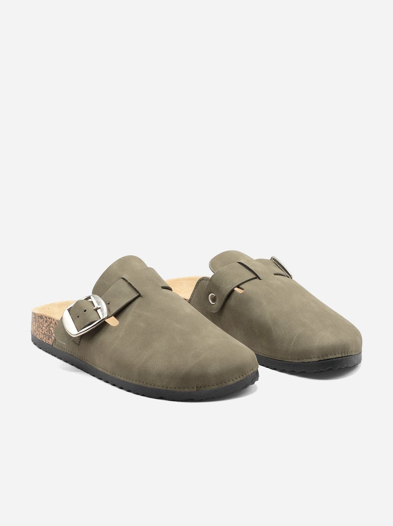 Mocassins à enfiler Vert - Kiabi