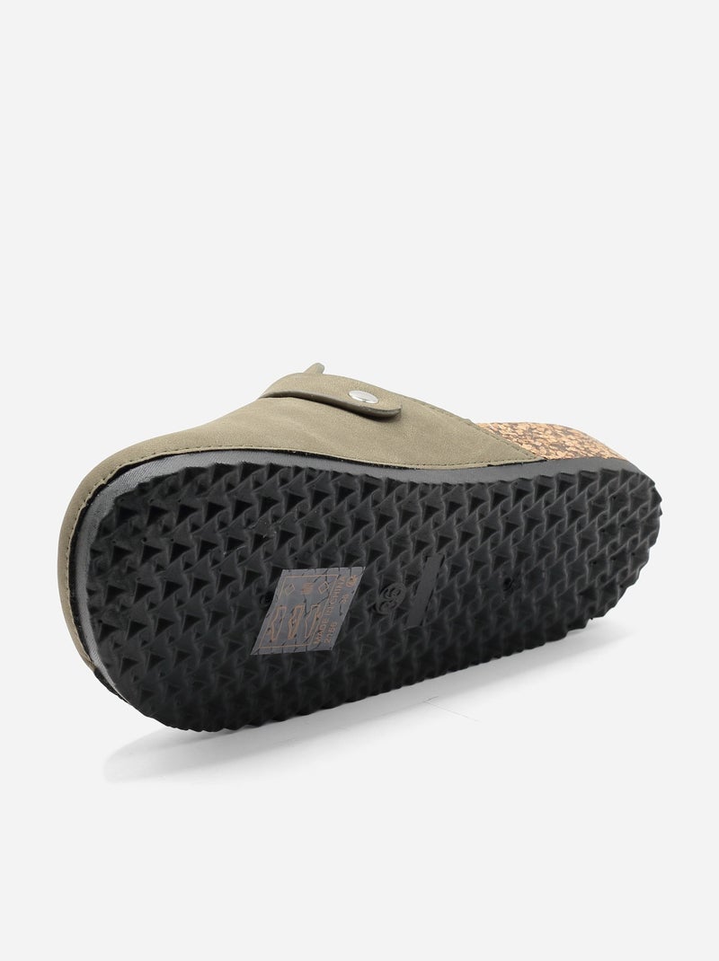 Mocassins à enfiler Vert - Kiabi