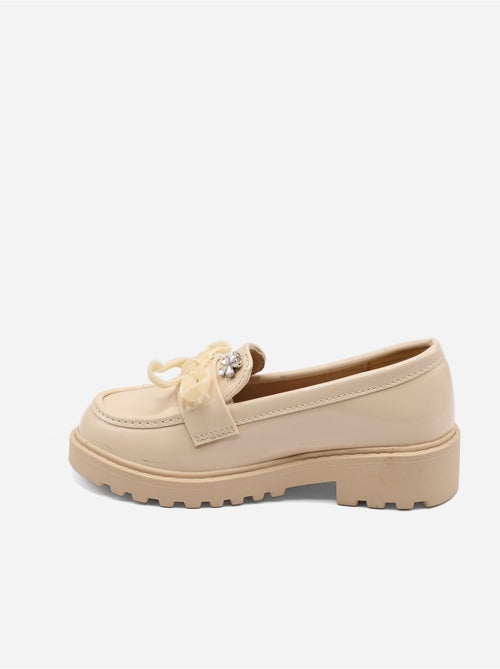 Mocassins à finition brillante - Kiabi