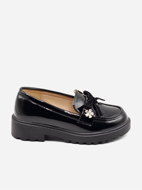Mocassins à finition brillante - Kiabi
