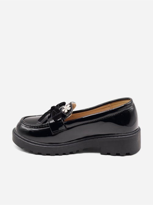 Mocassins à finition brillante - Kiabi