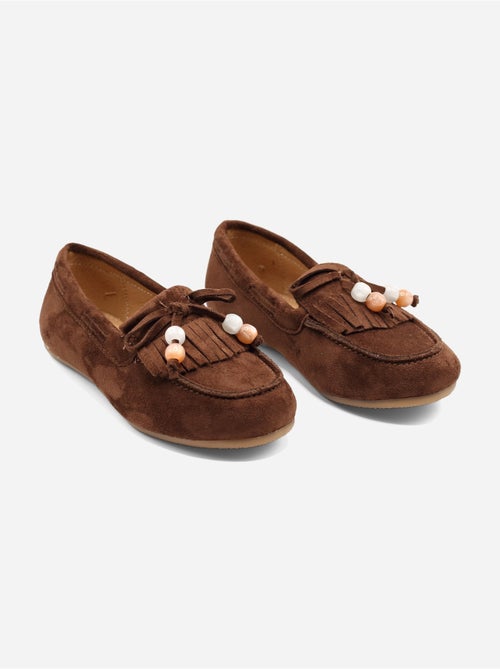 Mocassins à franges - Kiabi