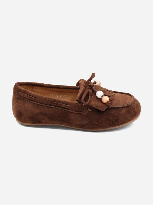 Mocassins à franges - Kiabi