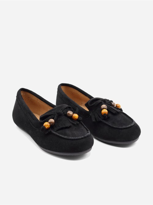 Mocassins à franges - Kiabi