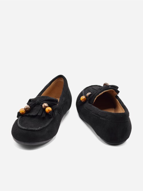 Mocassins à franges - Kiabi