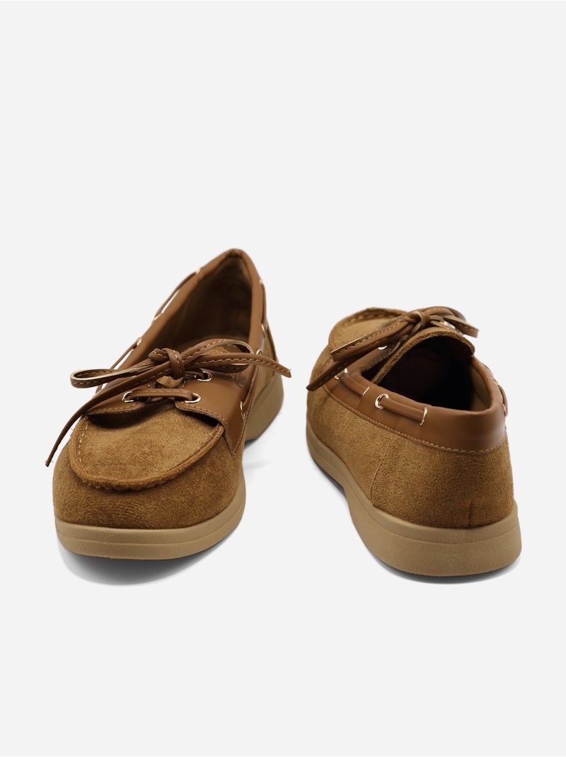 Mocassins a lacets - C M Camel - Kiabi