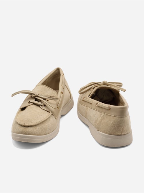 Mocassins a lacets - C M - Kiabi