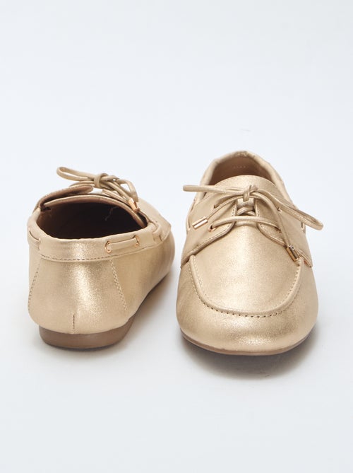 Mocassins à lacets - Kiabi