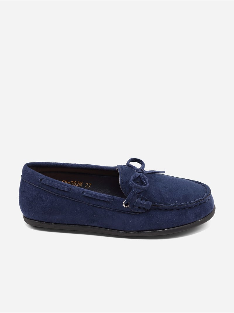 Mocassins à noeuds Bleu foncé - Kiabi