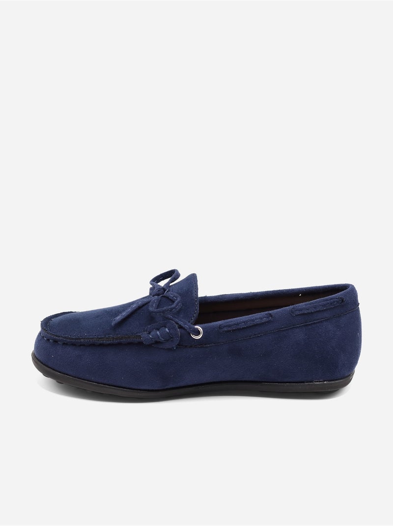 Mocassins à noeuds Bleu foncé - Kiabi