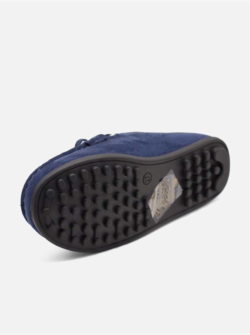 Mocassins à noeuds Bleu foncé - Kiabi
