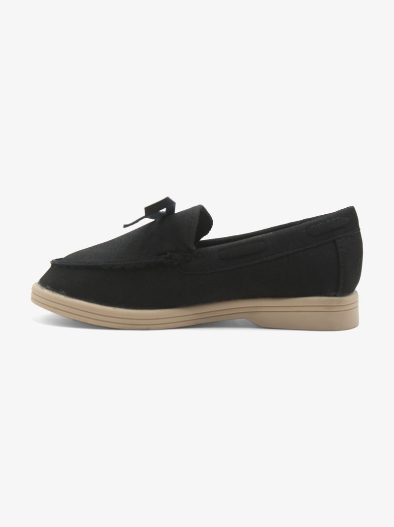 Mocassins à noeuds Noir - Kiabi