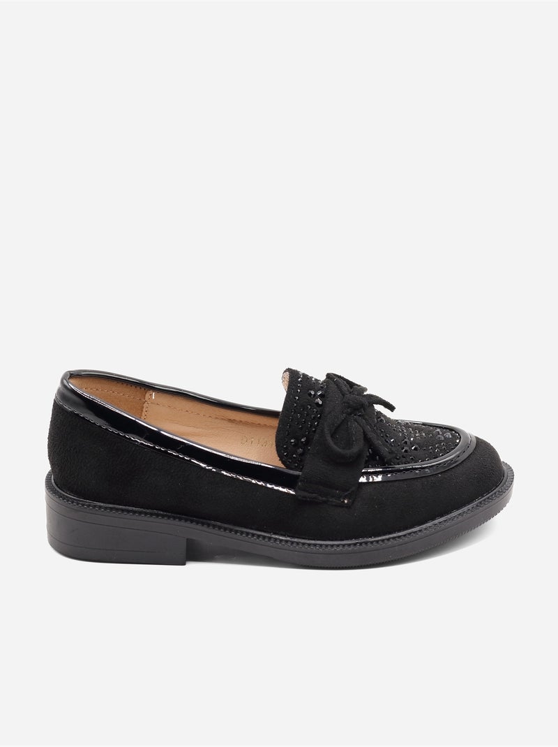 Mocassins à noeuds Noir - Kiabi