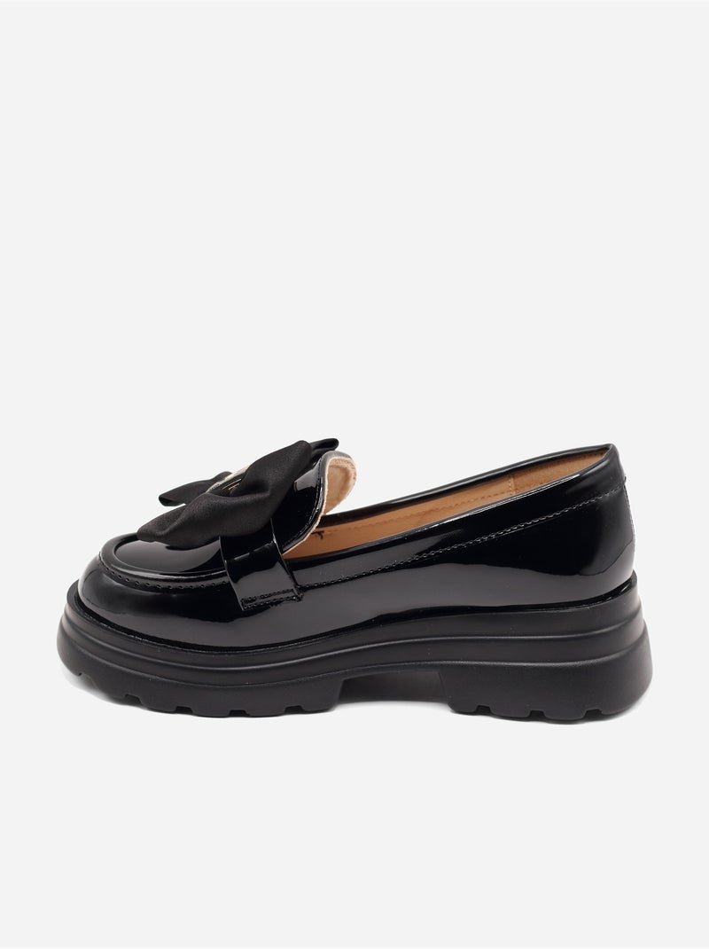 Mocassins à noeuds Noir - Kiabi