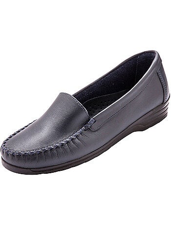 Mocassins à plateau lisse