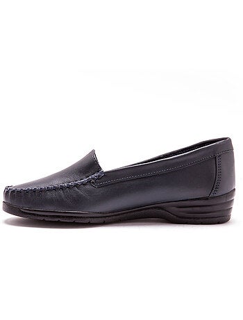 Mocassins à plateau lisse