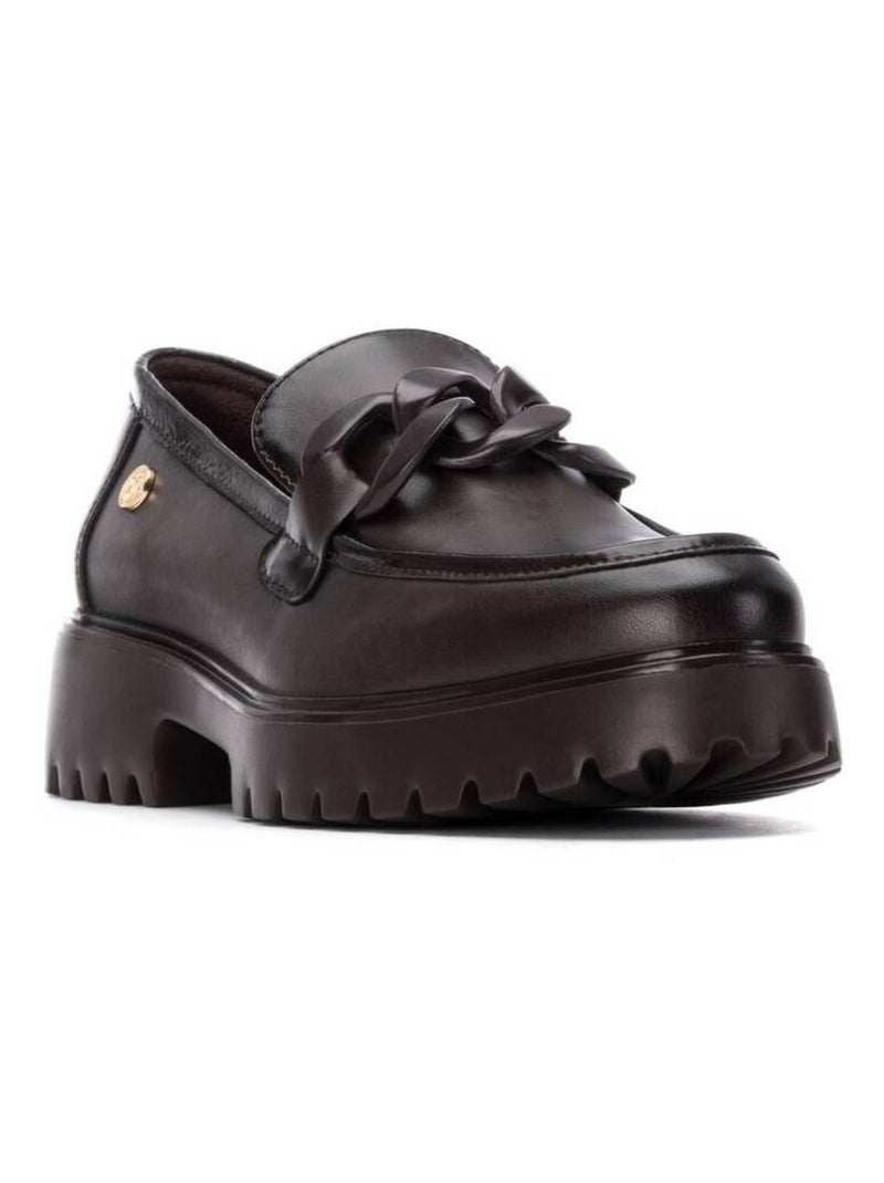 Mocassins à plateforme femme Marron - Kiabi