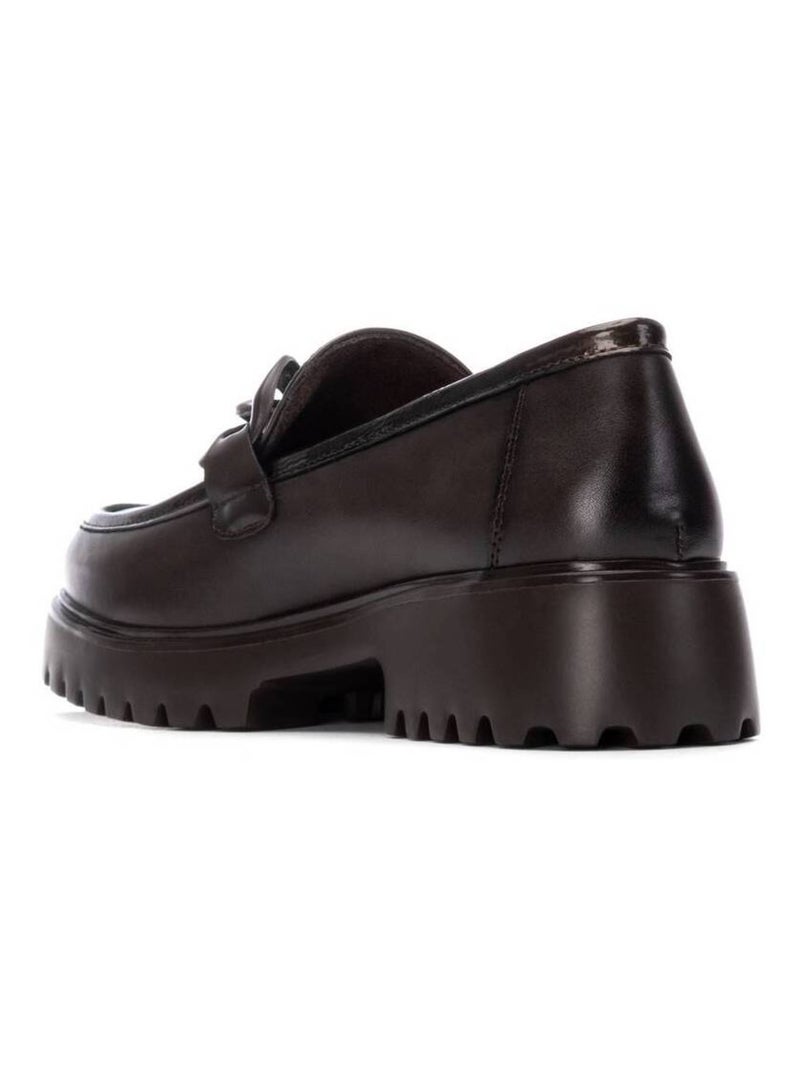 Mocassins à plateforme femme Marron - Kiabi