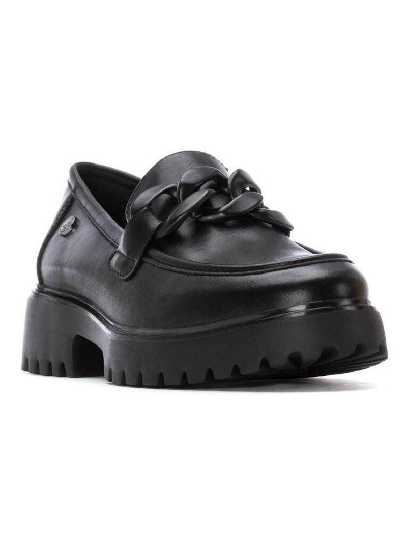 Mocassins à plateforme femme Noir - Kiabi