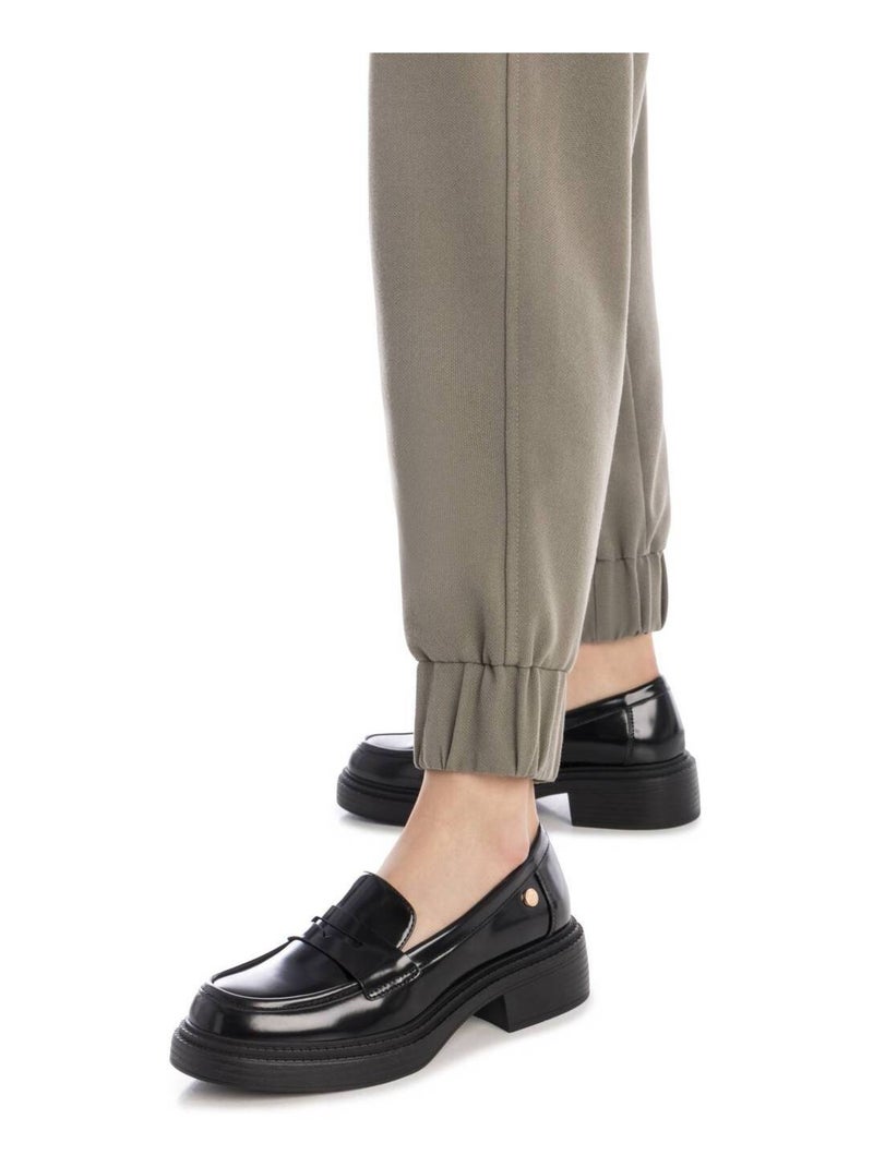 Mocassins à plateforme femme Noir - Kiabi