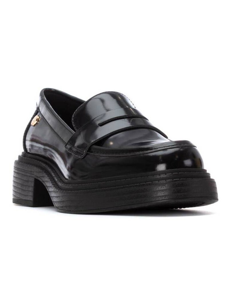 Mocassins à plateforme femme Noir - Kiabi