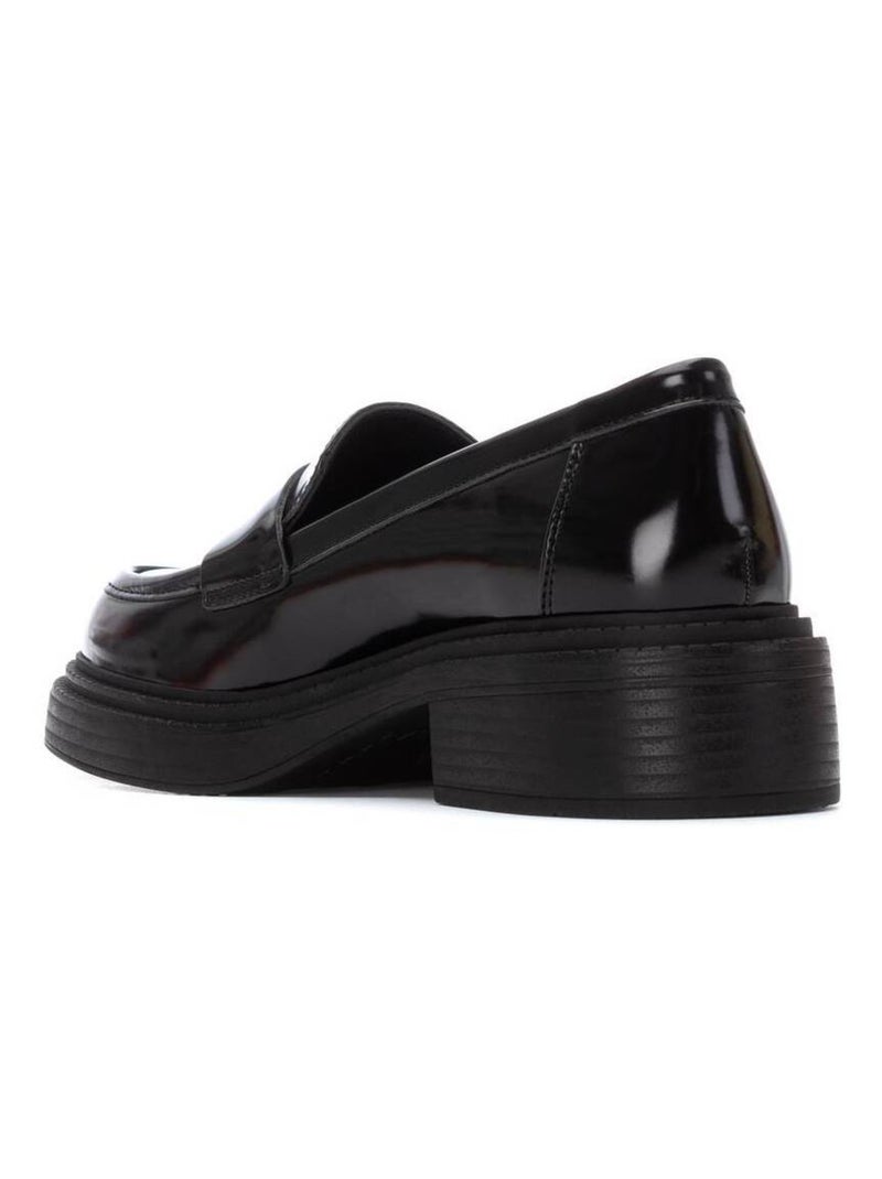 Mocassins à plateforme femme Noir - Kiabi