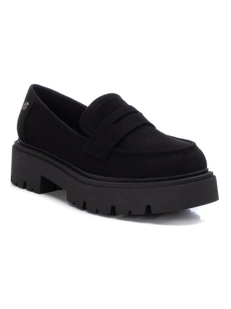 Mocassins à plateforme femme Noir - Kiabi