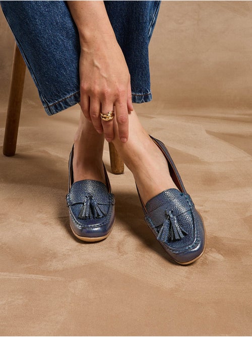 Mocassins à pompons femme - PEDICONFORT - Kiabi