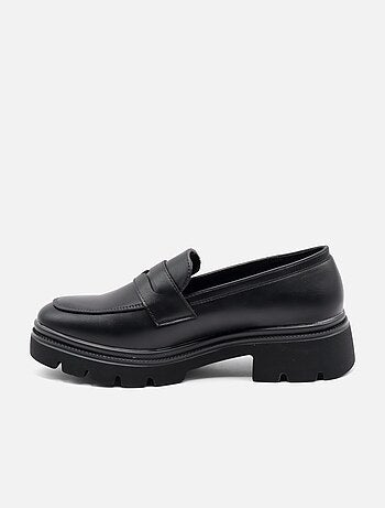 Mocassins à semelle épaisse - C M