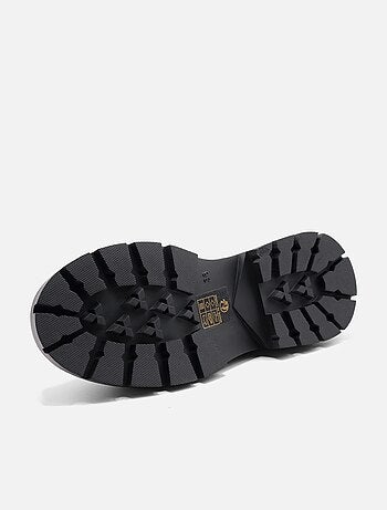 Mocassins à semelle épaisse