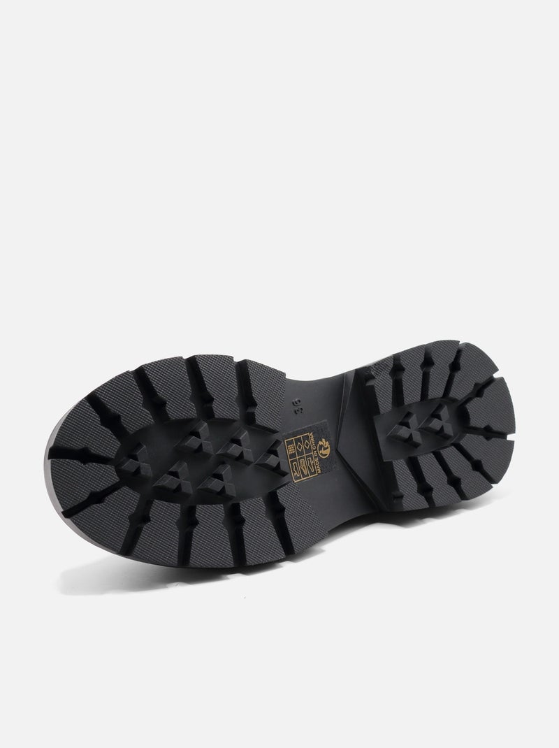 Mocassins à semelle épaisse Noir - Kiabi