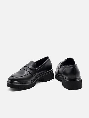 Mocassins à semelle épaisse