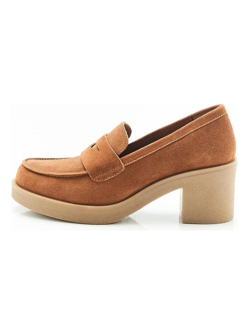 Mocassins à talon Amortyl - Damart - Kiabi