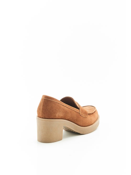 Mocassins à talon Amortyl - Damart - Kiabi