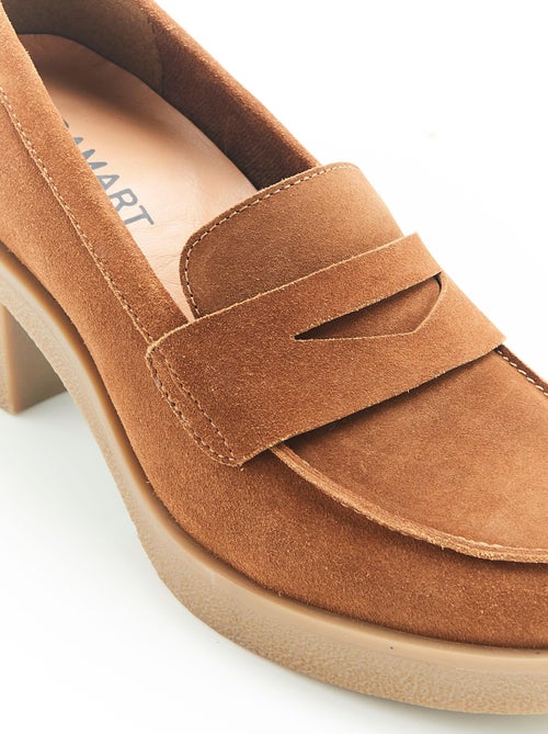 Mocassins à talon Amortyl - Damart - Kiabi